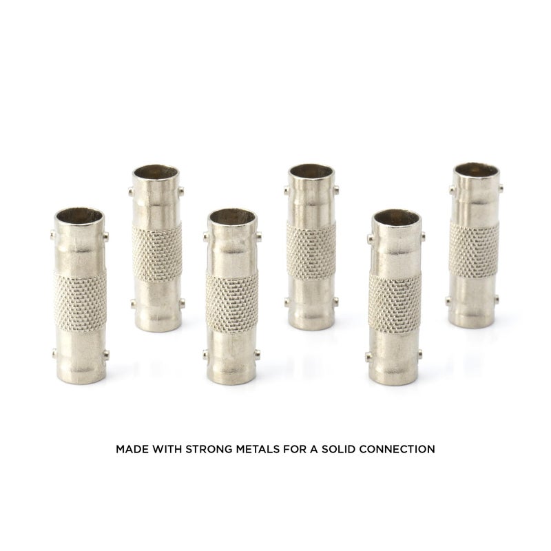 THE CIMPLE CO BNC Connectors, Female to Female Coupler - 10 Pack - (Barrel Connector) Adapter for Security Camera CCTV, SDI, HD-SDI - Image 5